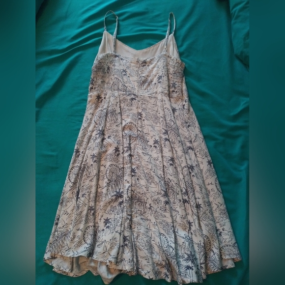 Tropical Print Dress - Picture 2 of 5